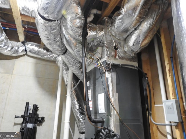 view of utility room