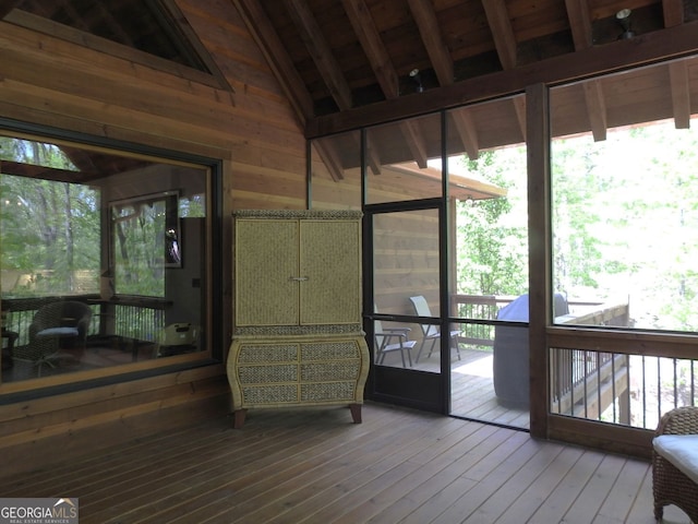 366 Shepherds Way, Morganton, GA 30560 - view of sunroom
