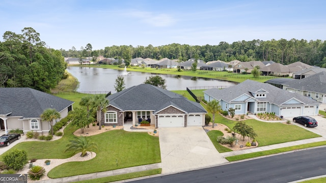 106 Jake Colton Dr, Kingsland, GA 31548 - exterior space featuring a water view and a residential view