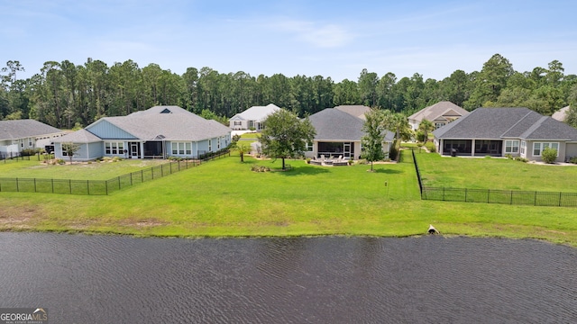 106 Jake Colton Dr, Kingsland, GA 31548 - bird's eye view featuring a water view