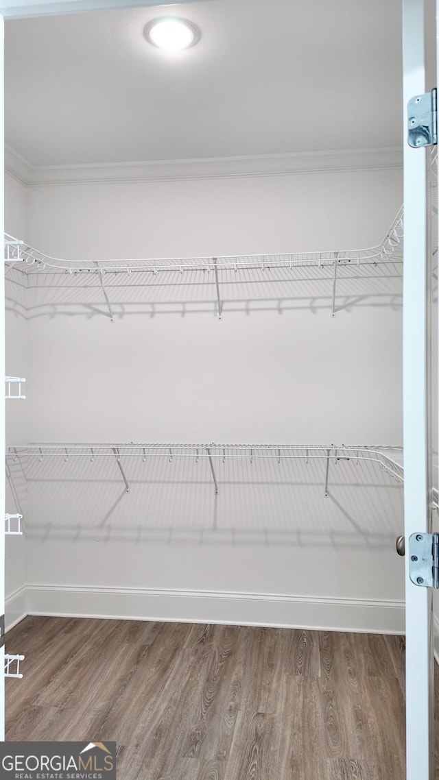 216 Morningside Dr, Thomasville, GA 31792 - spacious closet featuring wood finished floors