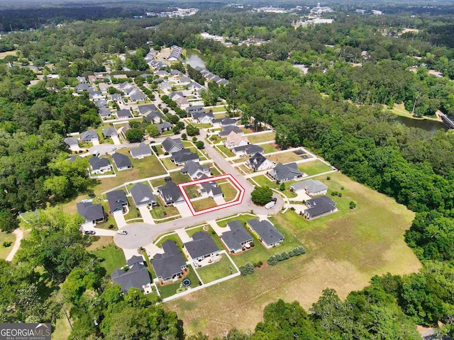 216 Morningside Dr, Thomasville, GA 31792 - drone / aerial view featuring a residential view