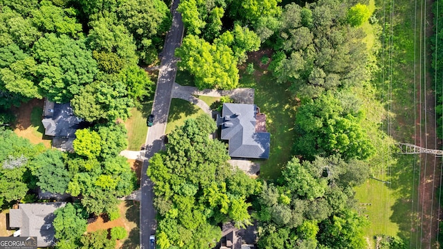 aerial view