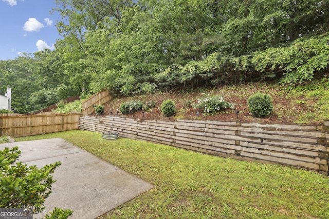 715 Alstonefield Dr, Alpharetta, GA 30004 - view of yard with a patio area