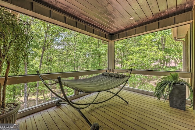 view of deck