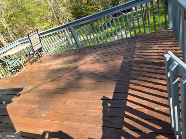 1180 Edwards Mill Rd, Ball Ground, GA 30107 - view of deck