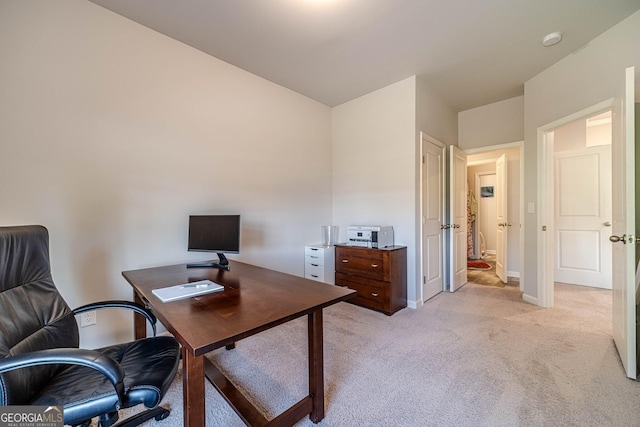 116 Blue Billed Xing, Jefferson, GA 30549 - office space featuring light carpet and baseboards