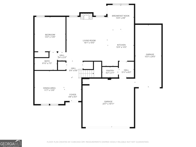 116 Blue Billed Xing, Jefferson, GA 30549 - view of floor plan / room layout