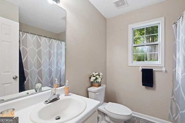 4355 Saddlewood Ct, Gillsville, GA 30543 - bathroom featuring vanity and a shower with curtain
