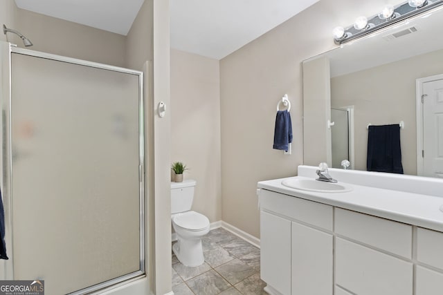 4355 Saddlewood Ct, Gillsville, GA 30543 - bathroom with a shower stall and double vanity