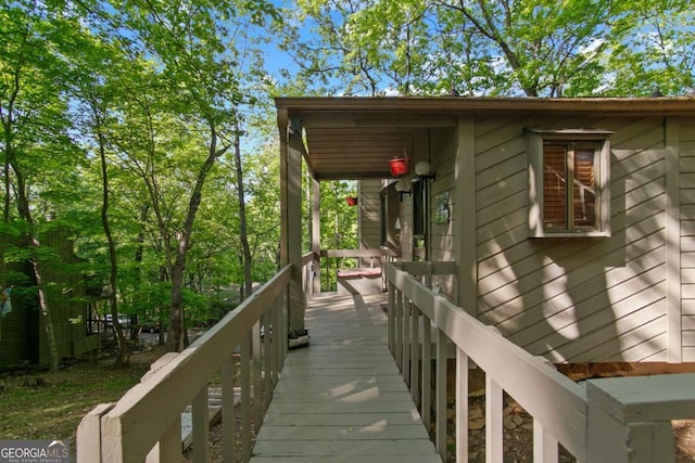 view of side of property