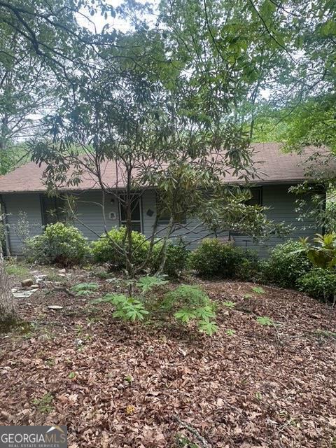 view of rear view of house