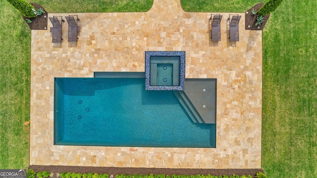 770 Tralee Dr, Fayetteville, GA 30215 - birds eye view of property