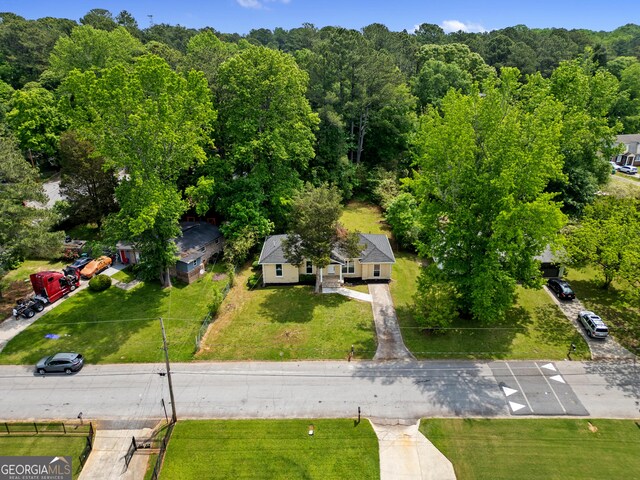 aerial view