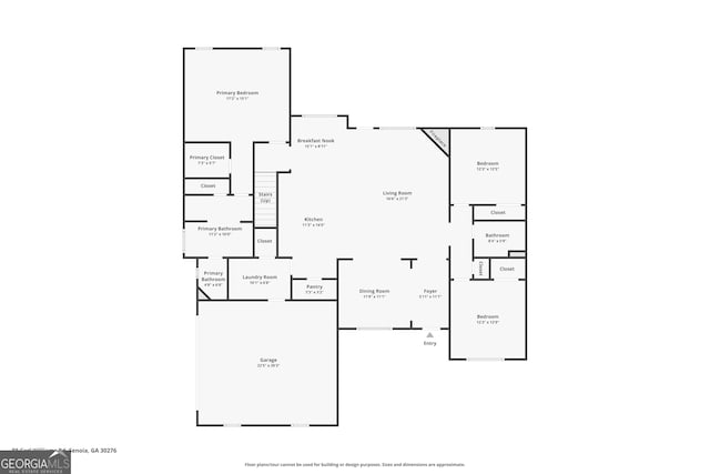 88 Carl Williams Rd, Senoia, GA 30276 - home floor plan