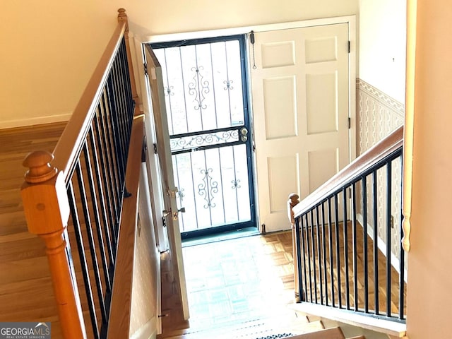 view of entrance foyer