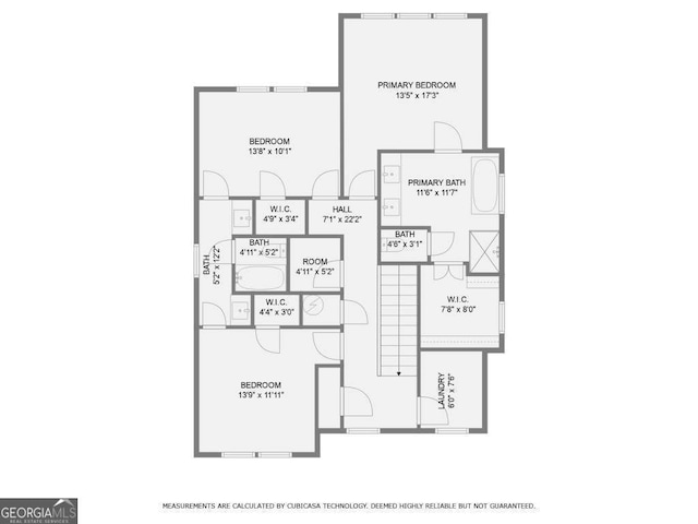 1330 Adams Dr SW, Atlanta, GA 30311 - view of room layout