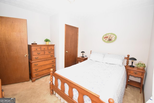 4056 Ryckeley Dr, Gainesville, GA 30504 - bedroom featuring light carpet