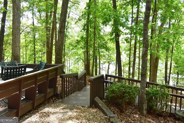 4056 Ryckeley Dr, Gainesville, GA 30504 - view of deck