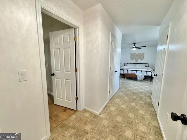 801 W Grossman Dr, Vidalia, GA 30474 - corridor with light carpet and baseboards