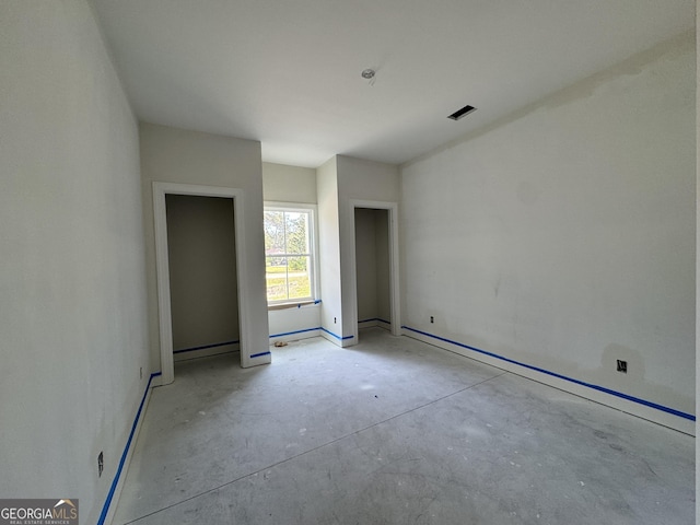 47 Ennis Rd, Pembroke, GA 31321 - unfurnished bedroom with unfinished concrete flooring