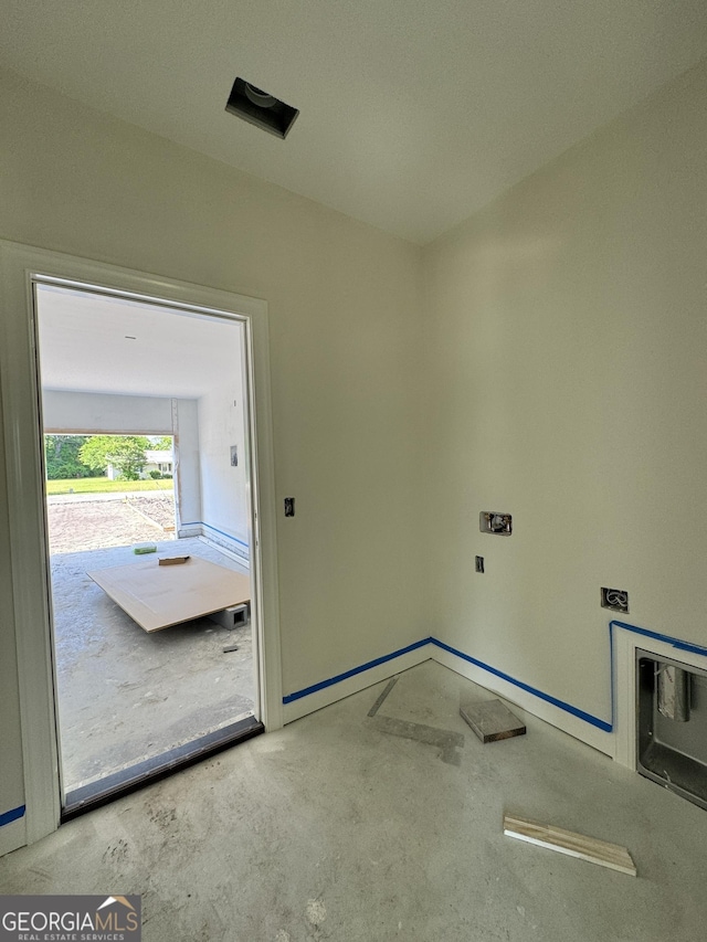 47 Ennis Rd, Pembroke, GA 31321 - laundry area featuring baseboards