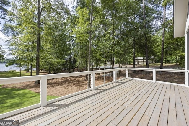 1301 Grayson Pointe Dr, Buckhead, GA 30625 - view of wooden deck