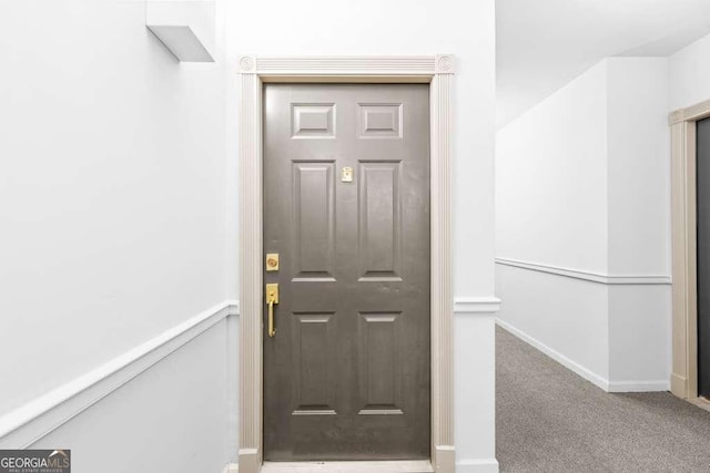 view of entrance to property