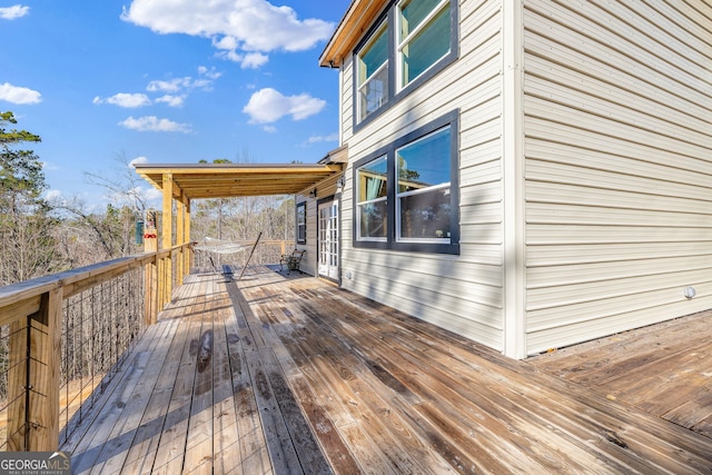164 Delilah Ln, Lakemont, GA 30552 - view of deck