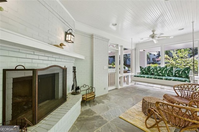 3086 Pine Valley Rd, Atlanta, GA 30305 - view of sunroom / solarium
