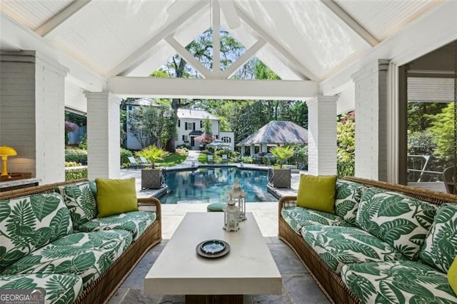 3086 Pine Valley Rd, Atlanta, GA 30305 - sunroom / solarium featuring plenty of natural light