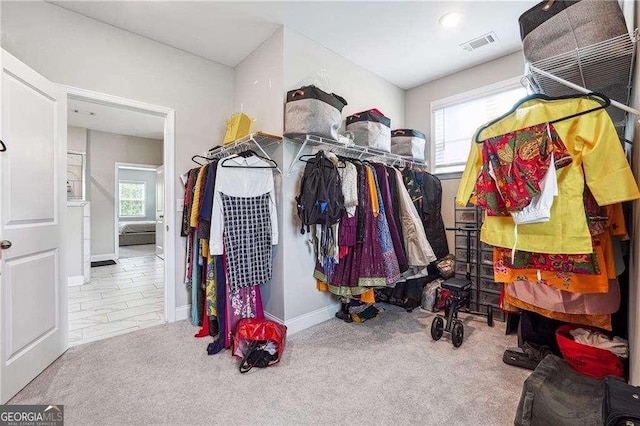 6375 Haystack Ct, Cumming, GA 30040 - walk in closet with carpet flooring and visible vents