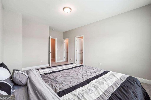 6375 Haystack Ct, Cumming, GA 30040 - hall featuring ornamental molding, carpet floors, and recessed lighting