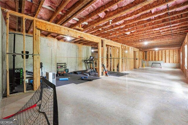 6375 Haystack Ct, Cumming, GA 30040 - view of unfinished below grade area