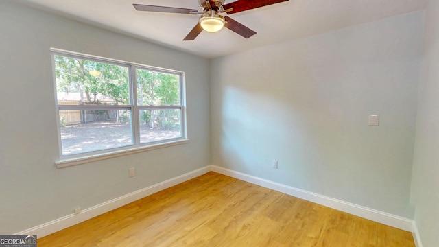 165 Cherokee Cir, Hinesville, GA 31313 - spare room with plenty of natural light, light wood finished floors, and baseboards