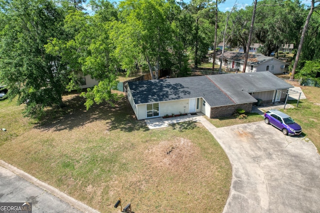 165 Cherokee Cir, Hinesville, GA 31313 - view from above of property