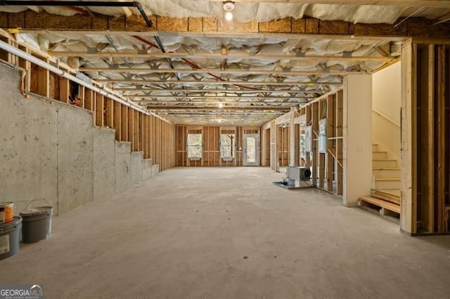 5247 Flannery Chase SW, Powder Springs, GA 30127 - basement with stairway