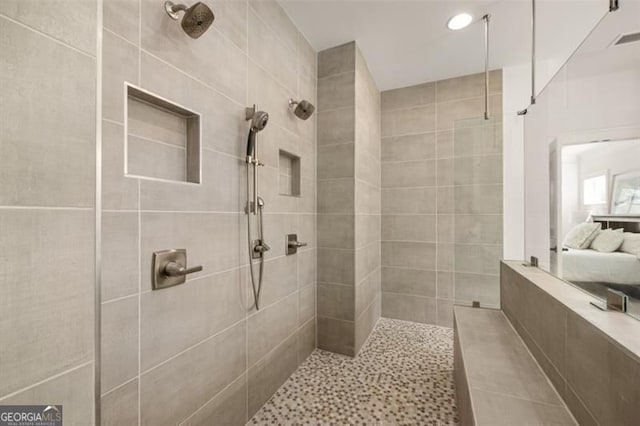 5247 Flannery Chase SW, Powder Springs, GA 30127 - bathroom featuring ensuite bathroom and tiled shower