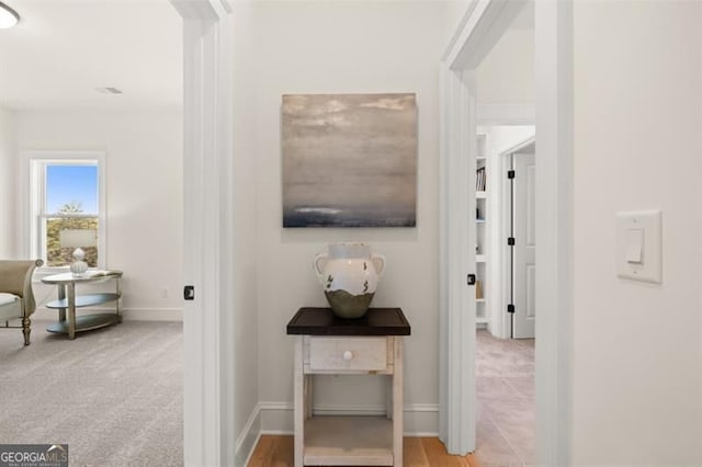 5247 Flannery Chase SW, Powder Springs, GA 30127 - hallway with baseboards