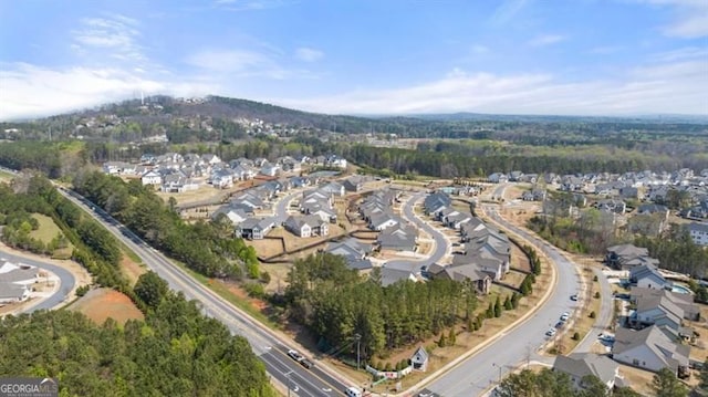 5247 Flannery Chase SW, Powder Springs, GA 30127 - aerial view of property and surrounding area with nearby suburban area