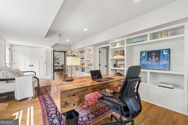 3772 Evans Rd, Atlanta, GA 30340 - office area with light wood-style flooring
