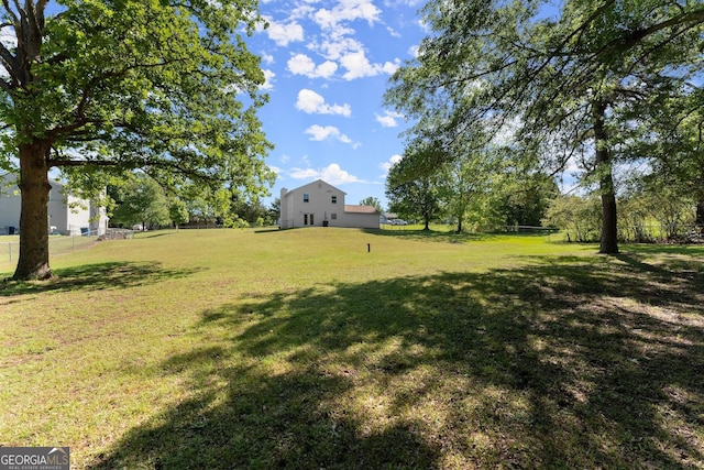 view of yard