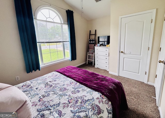 1741 Portwest Way, Hampton, GA 30228 - bedroom with carpet flooring and lofted ceiling