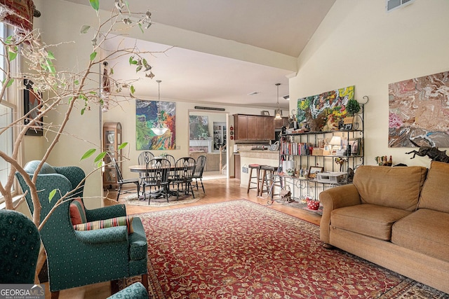 137 New Cut Rd, Winder, GA 30680 - living area with light wood-type flooring