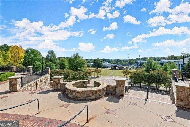 435 Webb Dr, Norcross, GA 30071 - view of patio / terrace featuring fence