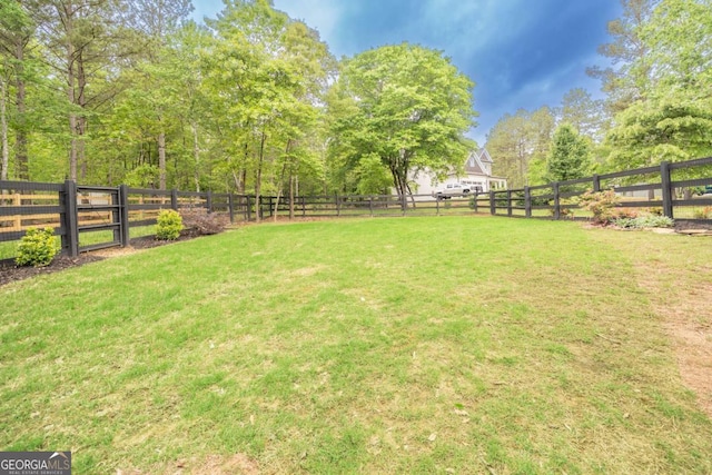13 Jamilee Cv, Cartersville, GA 30120 - view of yard featuring a fenced backyard