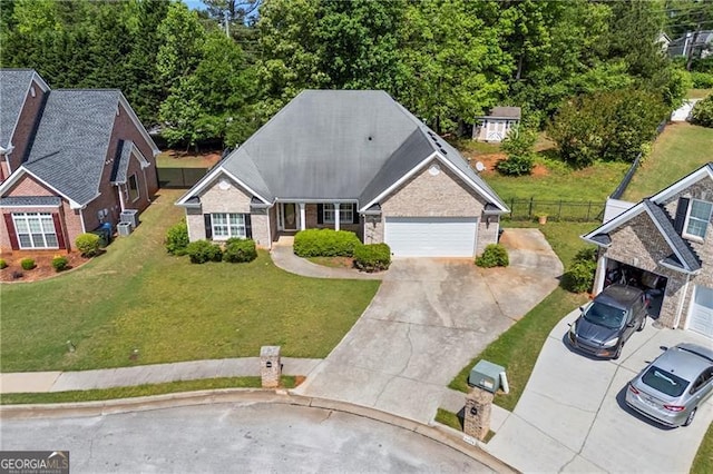 4368 Magnolia Bay Ln, Snellville, GA 30039 - aerial view of property and surrounding area