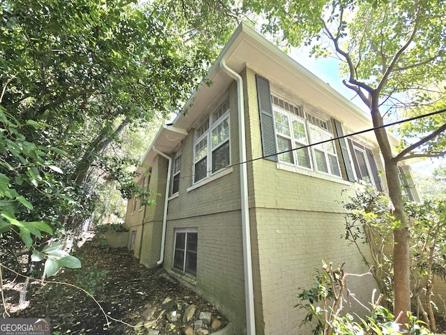 863 Boulevard, Macon, GA 31211 - view of side of home with brick siding