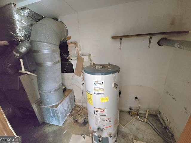 863 Boulevard, Macon, GA 31211 - utilities featuring gas water heater