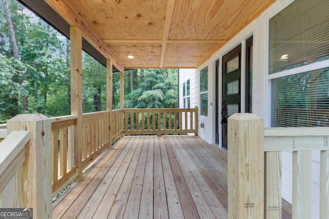 212 Lake Forest Dr, Acworth, GA 30102 - view of wooden deck